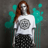 New in Stock! "Crucifixion" A-Line Skirt