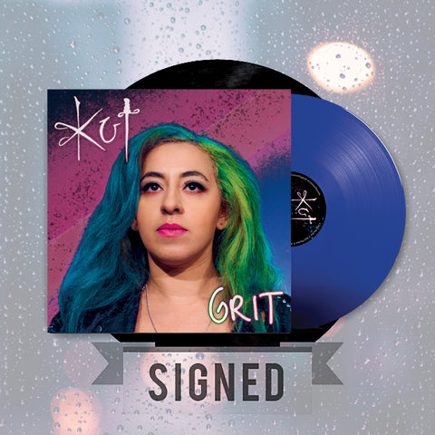 The Kut 'GRIT' Album Signed Blue 12" Vinyl - Less Than 10 Copies!