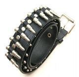 “Bullet Belt” Real Leather Belt