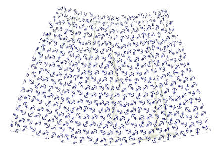 "Anchored" A-Line Skirt