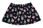 "Glitter Skulls" A-Line Skirt