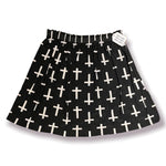 New in Stock! "Crucifixion" A-Line Skirt