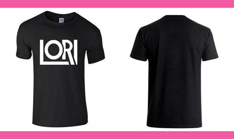 Lori - Black Logo T-Shirt