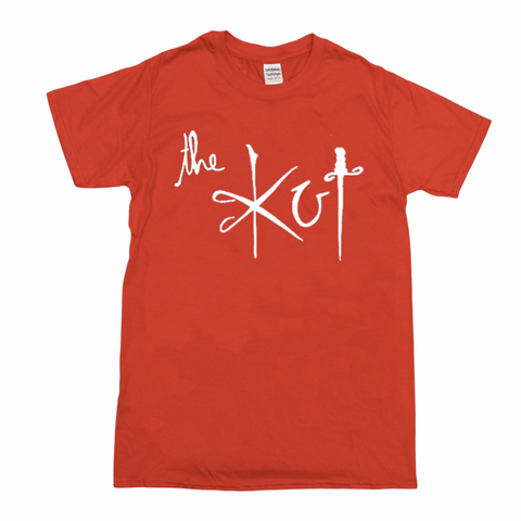 The Kut Logo T-Shirt - Red w/ White Print