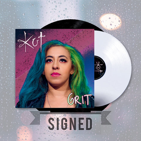 The Kut 'GRIT' Signed White 12" Vinyl Album - Limited Edition